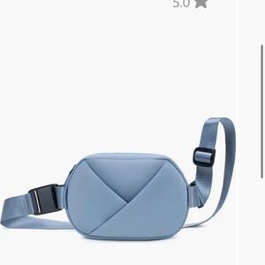 NWT cashmere blue origami  lux and nyx belt bag